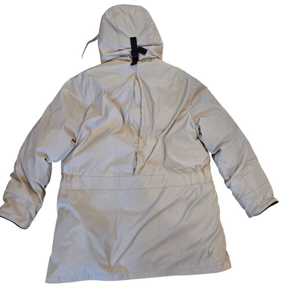 Vtg Eddie Bauer Polar Superior Parka Jacket Men L Tan Goose Down coyote Fur Hood - Picture 3 of 16